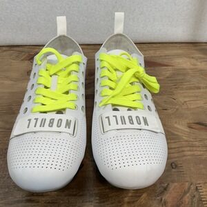 NoBull Unisex US Mens‎ 7.5 Womens 9 Indoor Cycling Shoes White